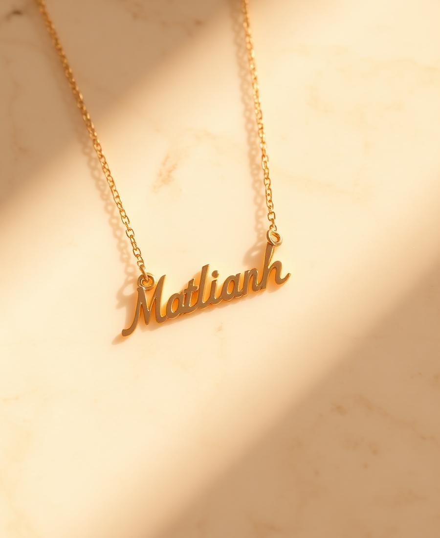 Name necklaces