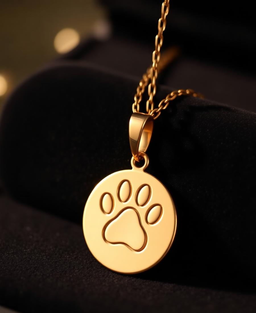 Pet memorial jewelry